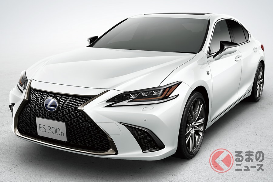 一見すると「LS」の雰囲気もある「ES」