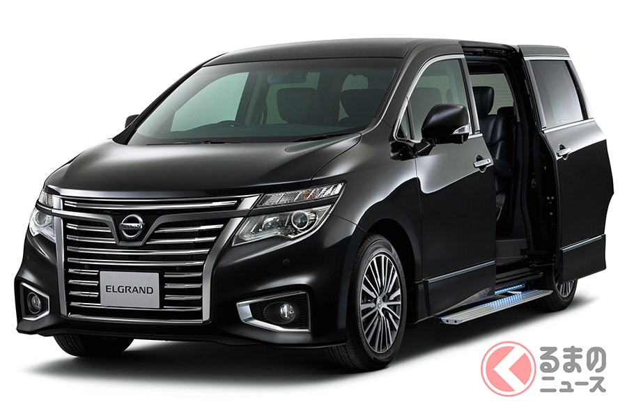 特装車として製作された「エルグランドVIP」