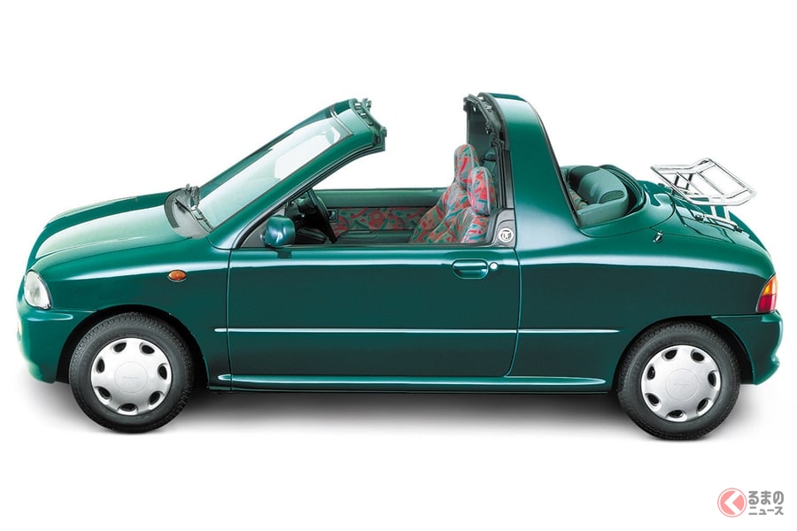 スバル40周年の記念車として発売された「ヴィヴィオT-TOP」