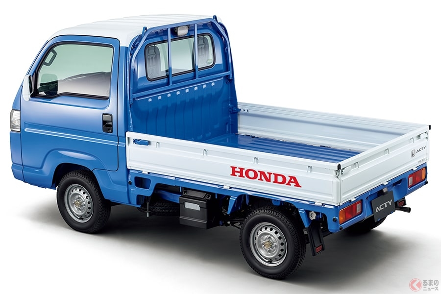 ホンダの原点 T360 をイメージさせる アクティトラック を発売 ホンダ四輪車販売55周年記念車 くるまのニュース