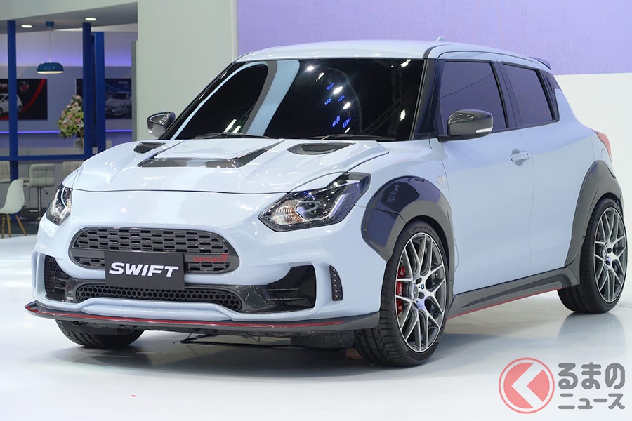 カスタムコンセプトとなる「スイフト エクストリーム コンセプト」