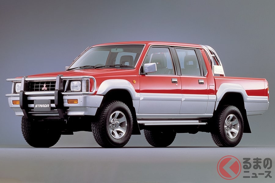 「パジェロ」のトラック版のような雰囲気がある「ストラーダ」