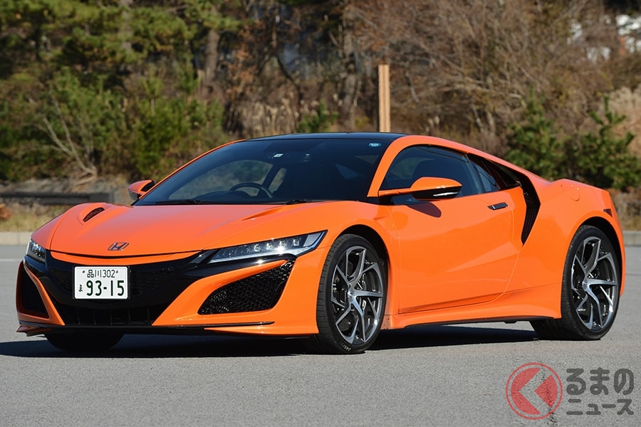 日本を代表するスーパーカーの「NSX」