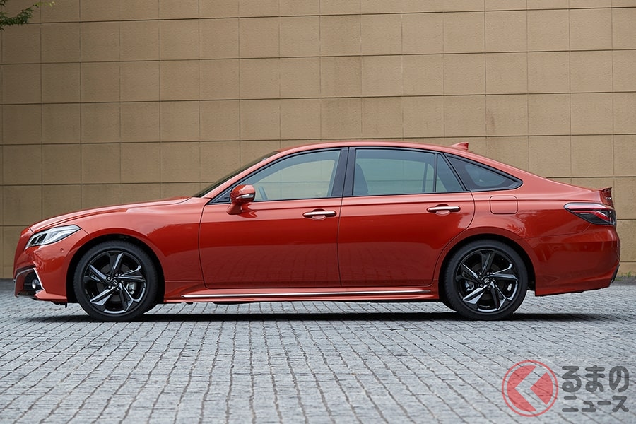 スタイリッシュなフォルムとなり若返りを図った「クラウン」