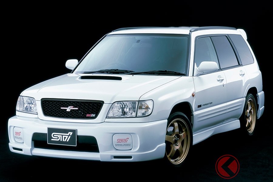 SUVもハイパワー化の時代に突入(画像は「フォレスターSTi II Type M」)