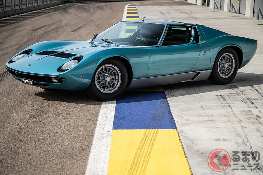 美しすぎるデザインのスーパーカー「ミウラP400S」