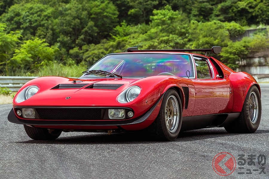 昭和の少年たちが熱狂したスーパーカー(画像は「ミウラSVR」)