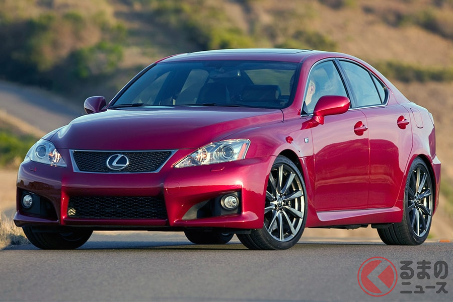 大排気量自然吸気の豪快な加速が魅力の「IS F」(画像は北米仕様)