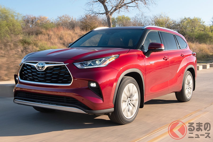 トヨタ 新型SUV「ハイランダー」発売！ RAV4の兄貴的存在がさらに格好 