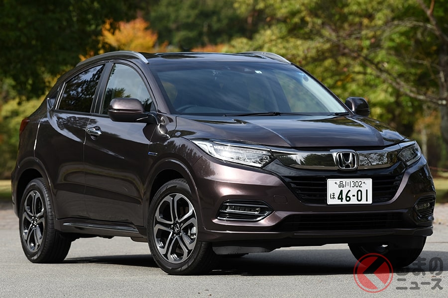 発売から6年経つも人気が衰えない「ヴェゼル」