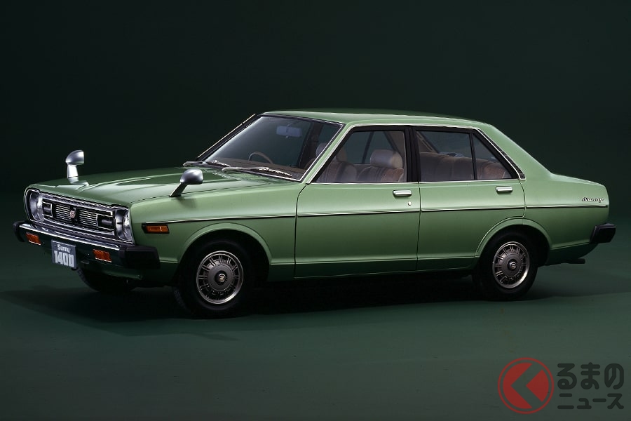 シリーズ最後のFR車となった4代目「サニー」