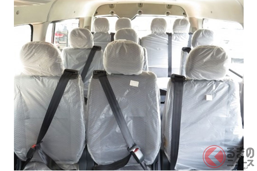 安全性に問題がある「PLACER X」のシートベルト