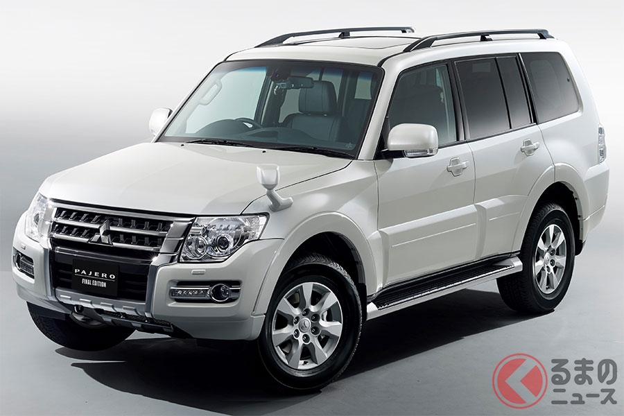 2019年8月に国内向けの生産を終えた「パジェロ」