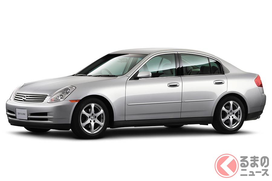 イメージを一新して旧来のファンから不評となった「V35型スカイライン」