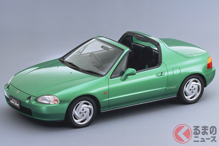 記録より記憶に残ったホンダの迷車「CR-Xデルソル」