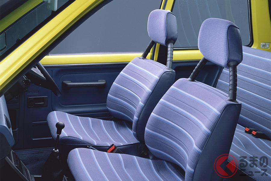 黄色い部分はすべて鉄板のまま(画像はホンダ「シティ」)