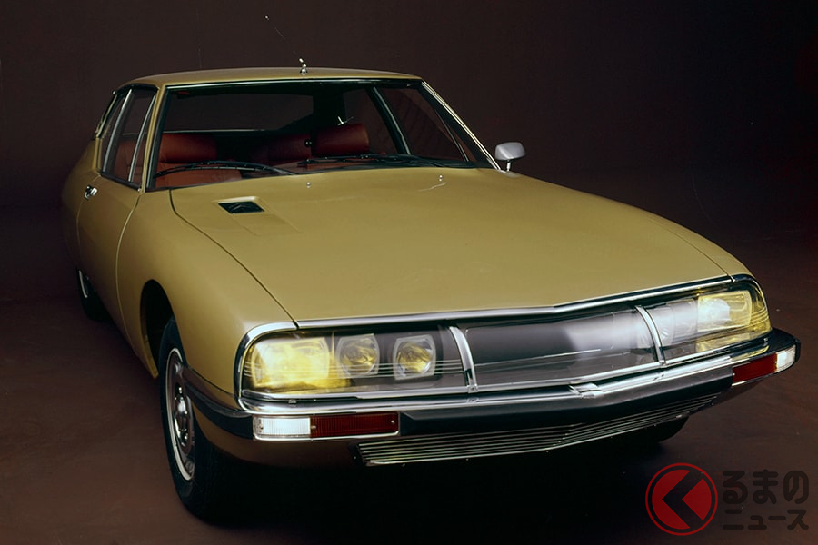 数あるシトロエンのクルマのなかでも秀逸なデザインの「SM」