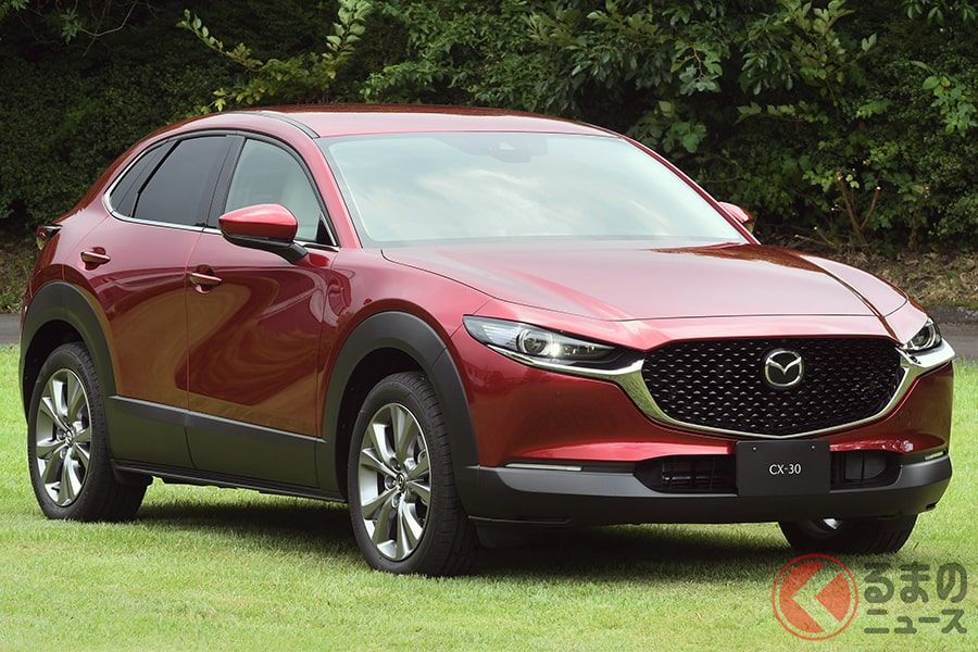 あらゆる路面で安定した走りを実現している「CX-30」