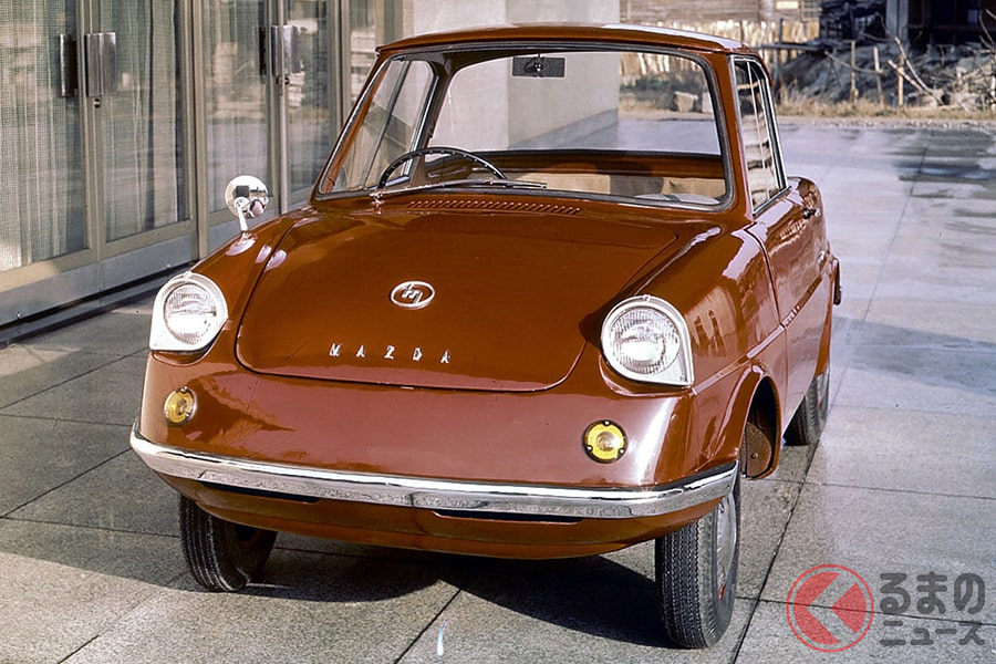 ユニークなデザインでハイテク!? マツダ初の4輪自動車「R360クーペ」