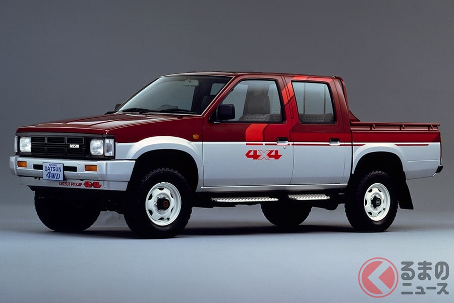 働くクルマから転じてRVとしてヒットした「ダットサントラック」