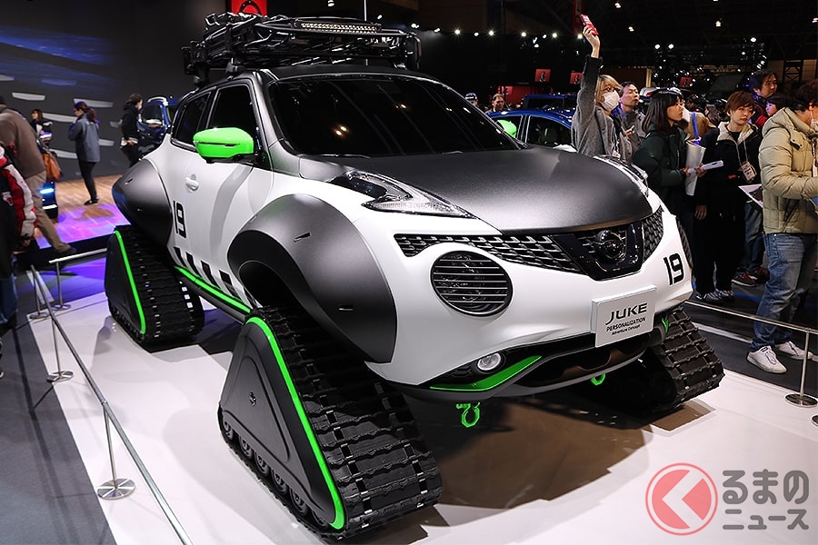 まるで戦車?「ジューク パーソナライゼーション アドベンチャーコンセプト」