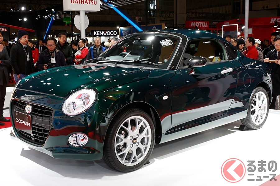 市販に至ったカスタムカーの「コペン クーペ」