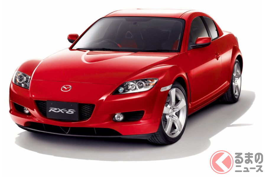 新時代のロータリースポーツとしてデビューした「RX-8」