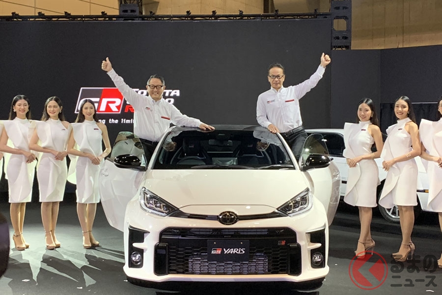 世界初公開されたトヨタ新型「GRヤリス」