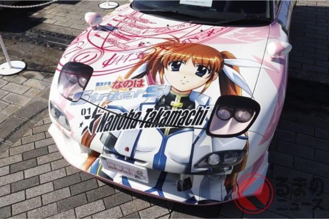 可愛いアノ子が軽からフェラーリまで 趣向性の高い 痛車 はいくらで売れるのか くるまのニュース 可愛いアノ子が軽からフェラーリまで 趣向性の高い 痛車 はいくらで売れるのか くるまのニュース