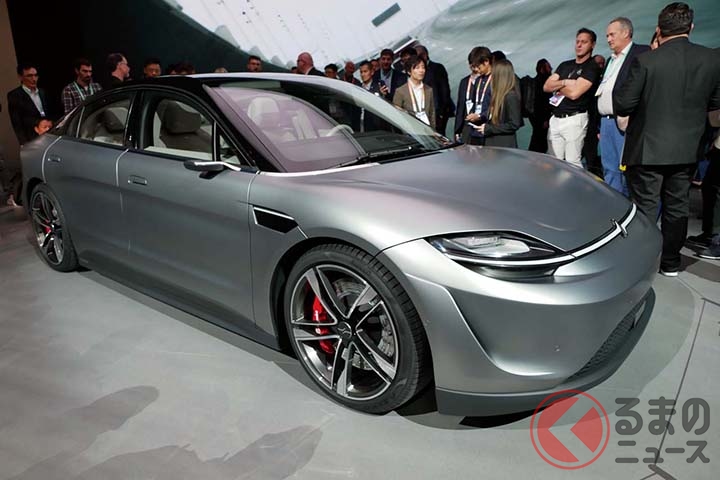 ソニーがCESに出展した「VISION-S」