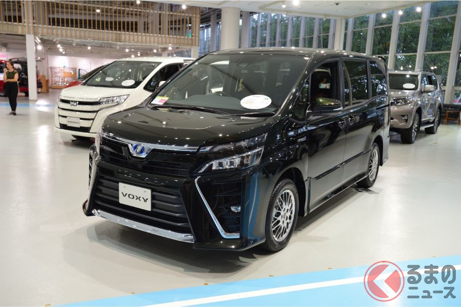 2019年の登録車販売ランキングで8位となったトヨタ「ヴォクシー」