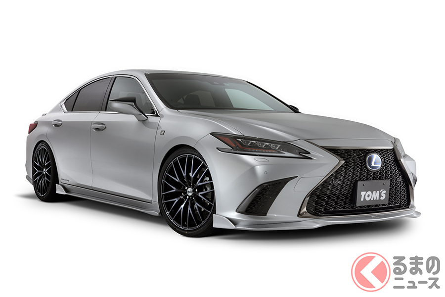 トムスのレクサス ES 300h Fスポーツ(AXZH10)用フロントディフューザー