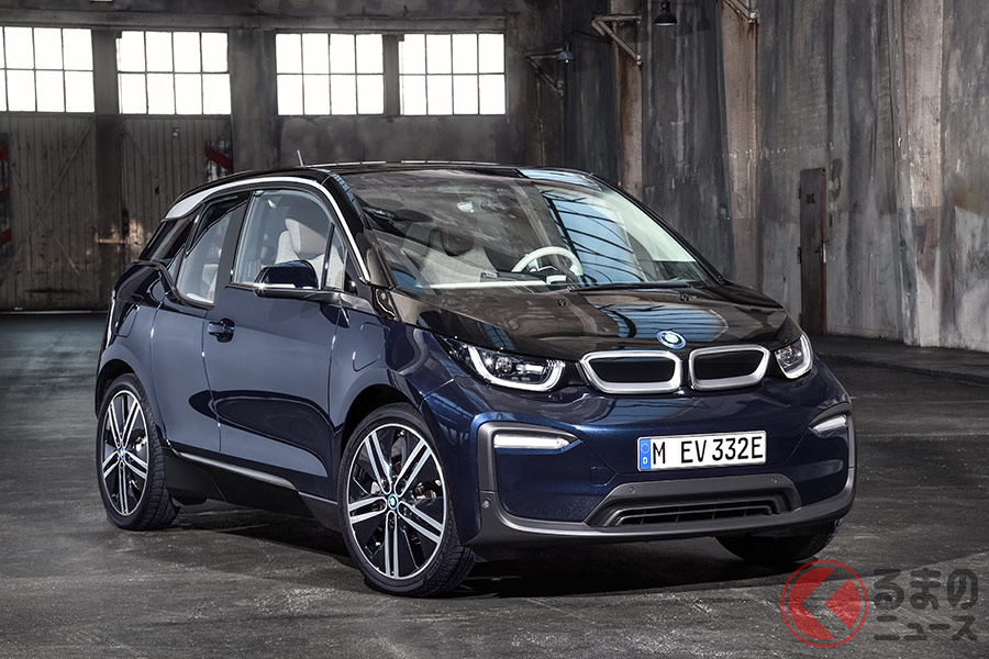 特殊なサイズを装着するBMW「i3」