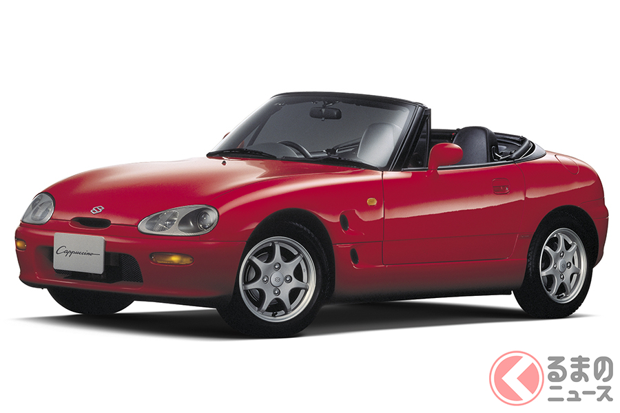 1991年発売のスズキ「カプチーノ」