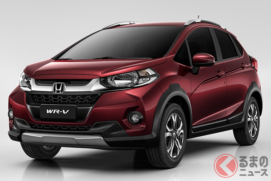 先代「フィット」をベースにつくられた、スタイリッシュな「WR-V」