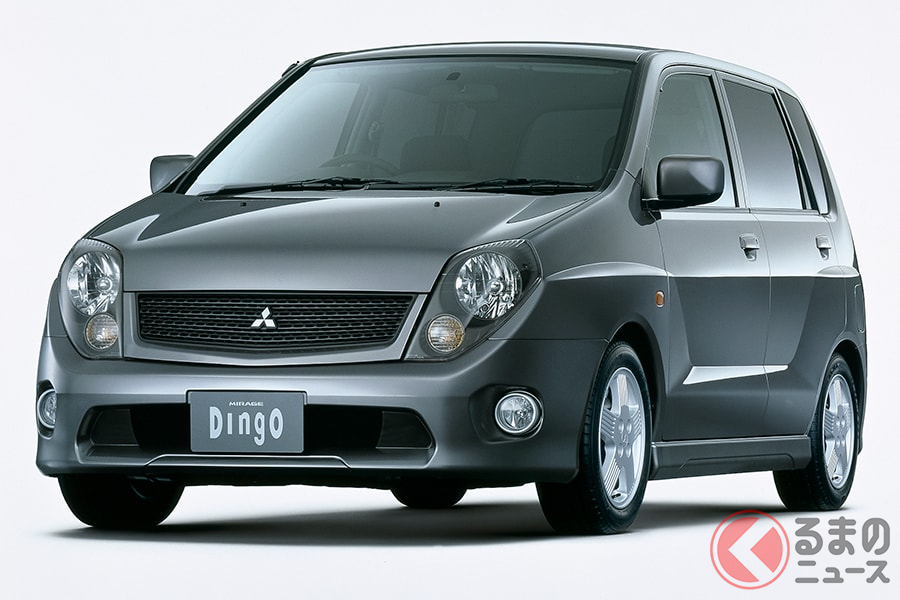 個性的なヘッドライトやGDIエンジン搭載など意欲作だった「ミラージュディンゴ」