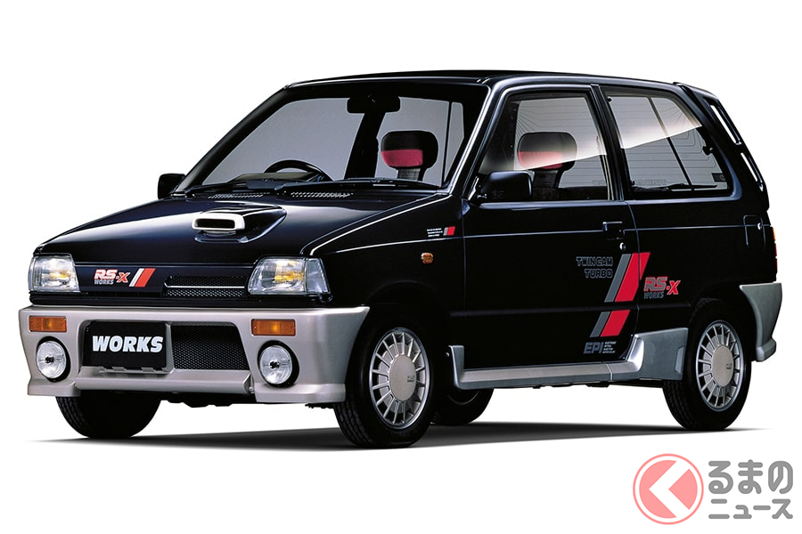 馬力規制を生んだ高性能軽自動車の先駆者「アルトワークス(初代)」