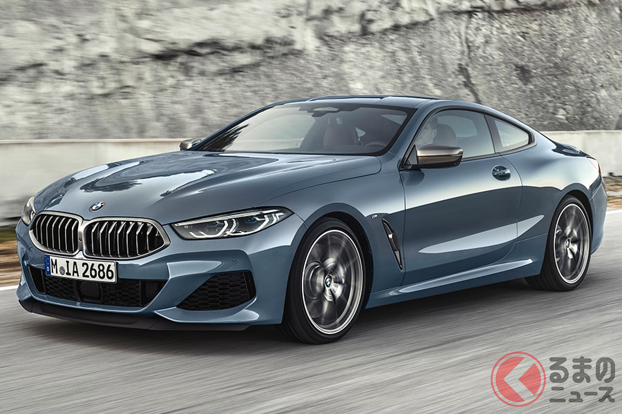 大柄なボディサイズを活かした美しいフォルムの「8シリーズ」