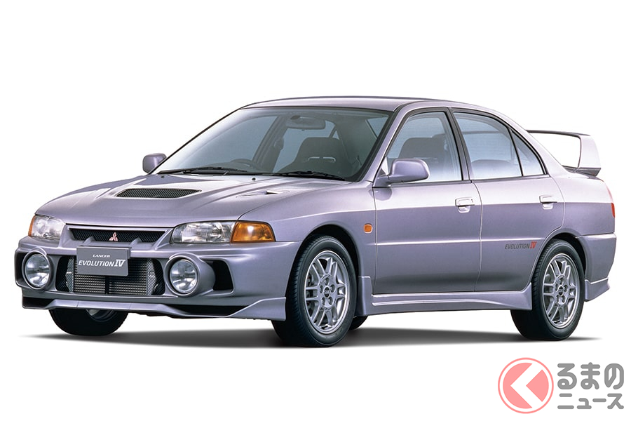 動力性能だけでなく旋回性能も進化した「ランサーエボリューションIV」