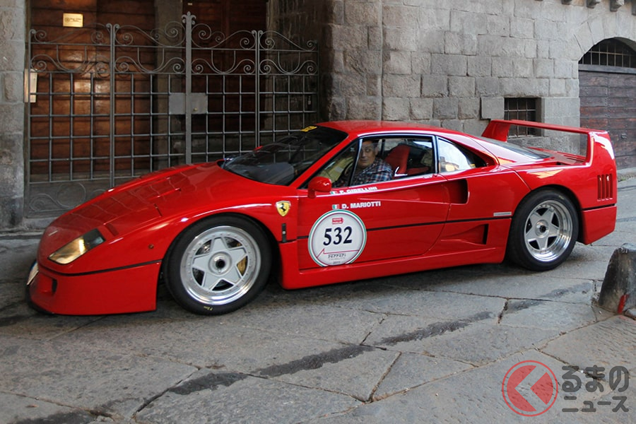 フェラーリのスペチアーレのなかでもTOPに君臨する「F40」