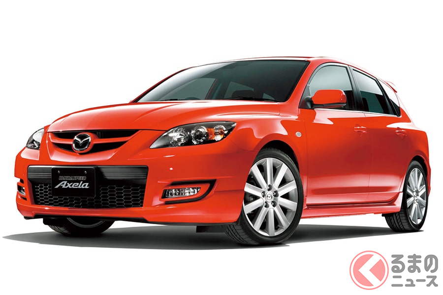 2.3リッターターボの大出力エンジンを搭載した「マツダスピード アクセラ」