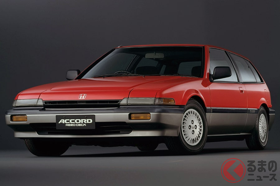 いま見てもほれぼれするほどスタイリッシュな「アコードエアロデッキ」