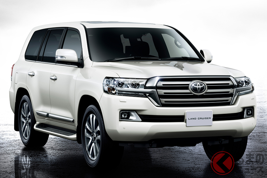 性能的には未だトップクラスに君臨する「ランドクルーザー」