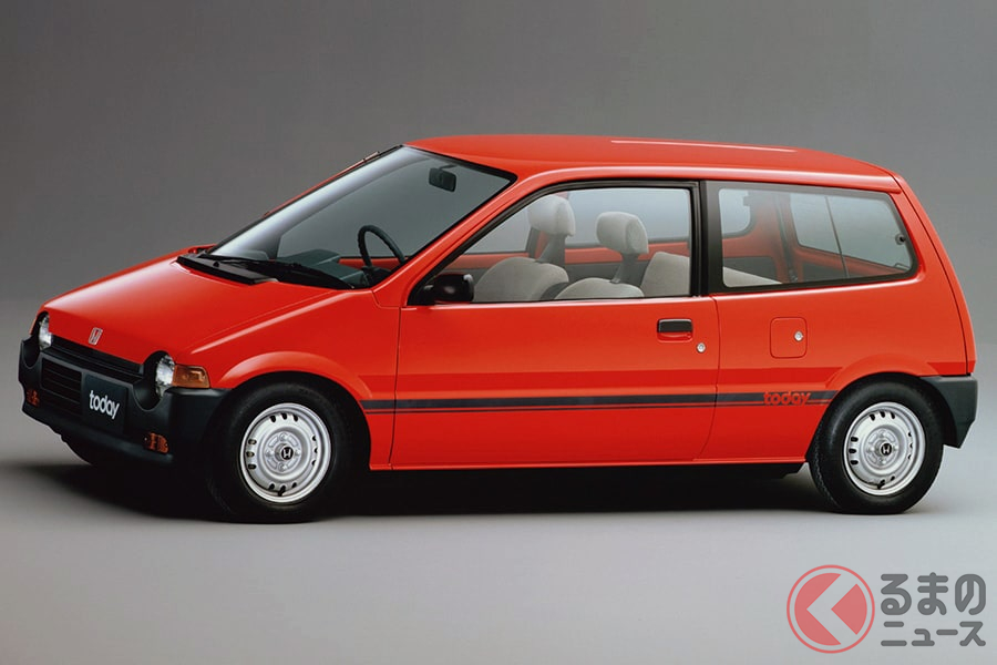 それまでにないほどスタイリッシュなフォルムの「トゥデイ」