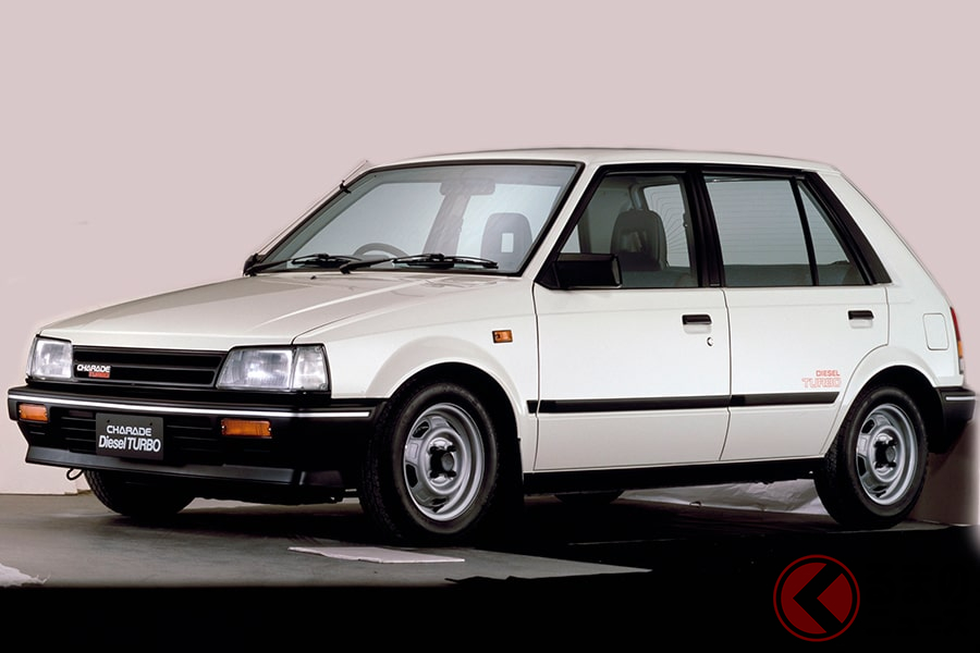 世界最小ディーゼルを搭載した「シャレード ディーゼルターボ」