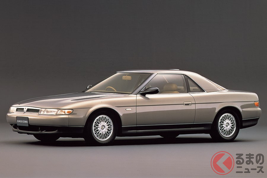 まさにバブル! 高額なGPSカーナビを装備した「コスモ」