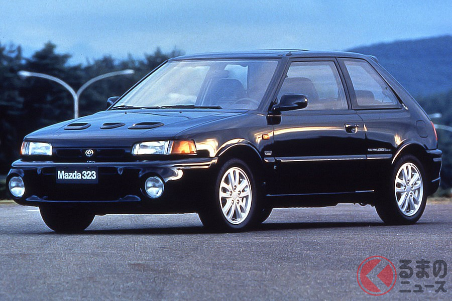 まさにエボモデルだった「ファミリアGT-R」(画像は欧州仕様)
