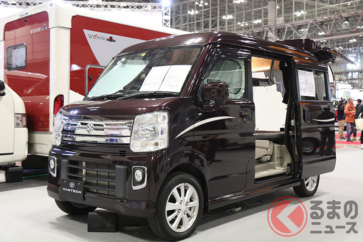 バンテックの「ルネッタ」。価格:347万5600円(展示車価格/諸費用別・消費税別)