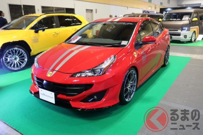 プリウスフェラーリ爆誕 個性派なデザインとなった理由 くるまのニュース プリウスフェラーリ爆誕 個性派なデザインとなった理由 くるまのニュース