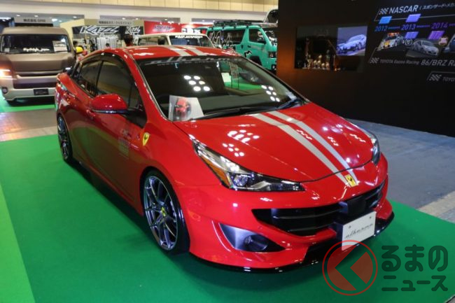 プリウスフェラーリ爆誕 個性派なデザインとなった理由 くるまのニュース プリウスフェラーリ爆誕 個性派なデザインとなった理由 くるまのニュース